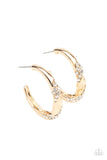 Paparazzi "Subliminal Shimmer" Gold Earrings Paparazzi Jewelry