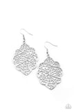 Paparazzi "Meadow Mosaic" Silver Earrings Paparazzi Jewelry