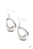 Paparazzi "All Allure, All The Time" Silver Earrings Paparazzi Jewelry