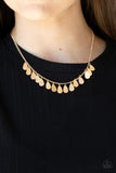 Paparazzi "Eastern Chime Zone" Gold Necklace & Earring Set Paparazzi Jewelry