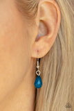 Paparazzi "Garden Fairytale" Blue Necklace & Earring Set Paparazzi Jewelry