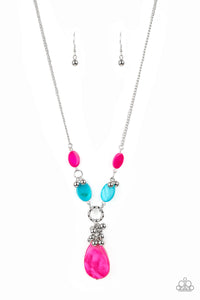 Paparazzi "Summer Idol" Multi Necklace & Earring Set Paparazzi Jewelry
