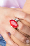 Paparazzi "Opal Odyssey" Red Ring Paparazzi Jewelry