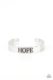 Paparazzi "Hope Makes The World Go Round" Silver Bracelet Paparazzi Jewelry