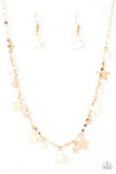 Paparazzi "Starry Shindig" Gold Necklace & Earring Set Paparazzi Jewelry