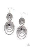 Paparazzi "Cosmic Twirl" Black Earrings Paparazzi Jewelry