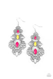 Paparazzi "Flamboyant Frills" Multi Earrings Paparazzi Jewelry