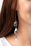Paparazzi "Arrival Chime" Silver Earrings Paparazzi Jewelry