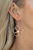 Paparazzi "Petal Power" Rose Gold Earrings Paparazzi Jewelry