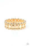 Paparazzi "Metro Magnetism" Gold Bracelet Paparazzi Jewelry