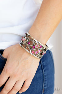 Paparazzi "Garden Masquerade" Pink Bracelet Paparazzi Jewelry