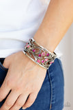 Paparazzi "Garden Masquerade" Pink Bracelet Paparazzi Jewelry