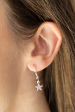 Paparazzi "Americana Girl" Silver Necklace & Earring Set Paparazzi Jewelry