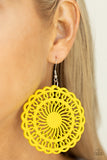 Paparazzi "Island Sun" Yellow Earrings Paparazzi Jewelry
