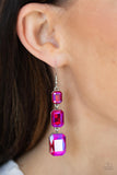 Paparazzi "Cosmic Red Carpet" Pink Earrings Paparazzi Jewelry
