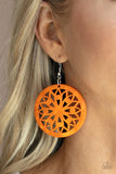 Paparazzi "Ocean Canopy" Orange Earrings Paparazzi Jewelry