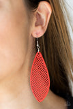 Paparazzi "Surf Scene" Red Earrings Paparazzi Jewelry