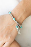 Paparazzi "Whimsically Wanderlust" Blue Bracelet Paparazzi Jewelry