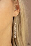 Paparazzi "Gallery Gem" Silver Necklace & Earring Set Paparazzi Jewelry