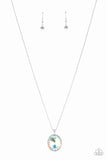 Paparazzi "Instant Icon" Multi Oil Spill Necklace & Earring Set Paparazzi Jewelry