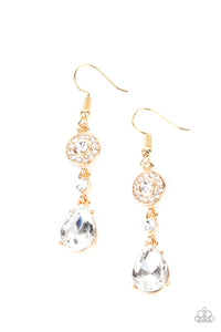 Paparazzi "Graceful Glimmer" Gold Earrings Paparazzi Jewelry