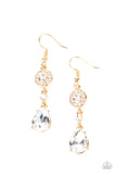 Paparazzi "Graceful Glimmer" Gold Earrings Paparazzi Jewelry