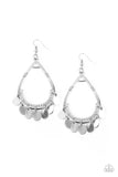 Paparazzi "Meet Your Music Maker" Silver Earrings Paparazzi Jewelry