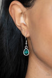 Paparazzi "Vintage Validation" Green Necklace & Earring Set Paparazzi Jewelry