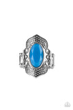 Paparazzi "Taj Mahal Trendsetter" Blue Ring Paparazzi Jewelry