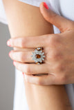 Paparazzi "The Princess And The Frond" Brown Ring Paparazzi Jewelry