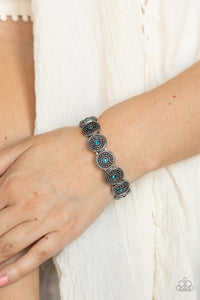 Paparazzi "Colorfully Celestial" Blue Bracelet Paparazzi Jewelry