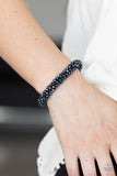 Paparazzi "Wake Up And Sparkle" Blue Bracelet Paparazzi Jewelry