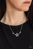 Paparazzi "United We Sparkle" Multi Necklace & Earring Set Paparazzi Jewelry