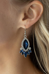 Paparazzi "Prismatic Parade" Blue Earrings Paparazzi Jewelry