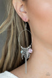 Paparazzi "TWEET Dreams" Pink Earrings Paparazzi Jewelry