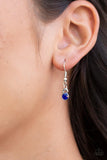 Paparazzi "Star-Spangled Sass" Blue Necklace & Earring Set Paparazzi Jewelry