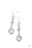 Paparazzi "Epic Elegance" White Earrings Paparazzi Jewelry