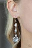 Paparazzi "Epic Elegance" White Earrings Paparazzi Jewelry