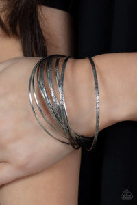 Paparazzi "Suddenly Synced" Silver Bracelet Paparazzi Jewelry