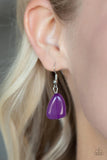 Paparazzi "Tenaciously Tangy" Purple Necklace & Earring Set Paparazzi Jewelry