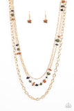 Paparazzi "Artisanal Abundance" Multi Necklace & Earring Set Paparazzi Jewelry