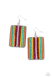 Paparazzi "Beadwork Wonder" Multi Earrings Paparazzi Jewelry