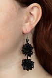 Paparazzi "Celestial Collision" Black Earrings Paparazzi Jewelry