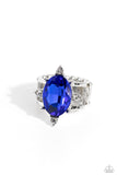 Paparazzi "Sensational Sparkle" Blue Ring Paparazzi Jewelry