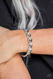 Paparazzi VINTAGE VAULT "Infinite Sparkle" Exclusive Black Bracelet Paparazzi Jewelry