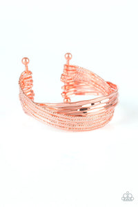 Paparazzi "See A Pattern?" Copper Bracelet Paparazzi Jewelry