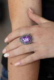 Paparazzi "Adobe Sunrise" Purple Ring Paparazzi Jewelry