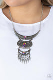 Paparazzi "Lunar Enchantment" Multi 076XX Necklace & Earring Set Paparazzi Jewelry