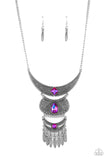 Paparazzi "Lunar Enchantment" Pink Necklace & Earring Set Paparazzi Jewelry