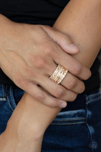 Paparazzi "Exclusive Elegance" Gold Ring Paparazzi Jewelry